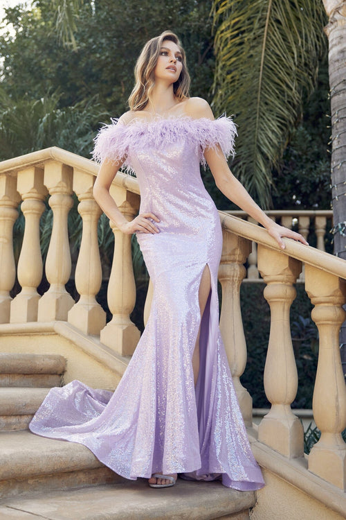 Juliet Lilac Long Formal Dresses