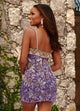 Rachel Allan 40230 Sequin Short Sleeveless Fringe Dress