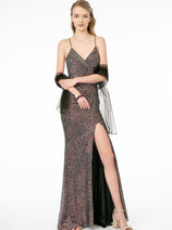 Sequins Dress Long