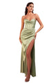 Sexy Sleeveless Bustier Prom Evening Gown 2025 Elegant Formal Dress - SAGE / 2 - Dress