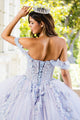 Sheer Corset Sweetheart Ball Gown by Bella Princess PQ1022