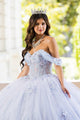 Sheer Corset Sweetheart Ball Gown by Bella Princess PQ1022