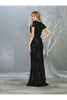 Shimmering Long Prom Dress & Plus Size