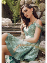 Sage Green Bridesmaid Dresses-Inexpensive Short Cold Shoulder Juliet 903