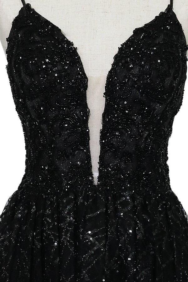 Calla KY74028 Short Deep Sweetheart Glitter Dress