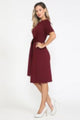 Poly USA 8524 Short Fitted Dress with Short Sleeves