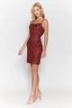 Poly USA 8728 Short Fitted Glitter Dress