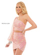 Rachel Allan 40174 Short Long Sleeve 2-Piece Dress