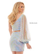 Rachel Allan 40174 Short Long Sleeve 2-Piece Dress