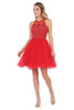Short Party Dress - Red / 2
