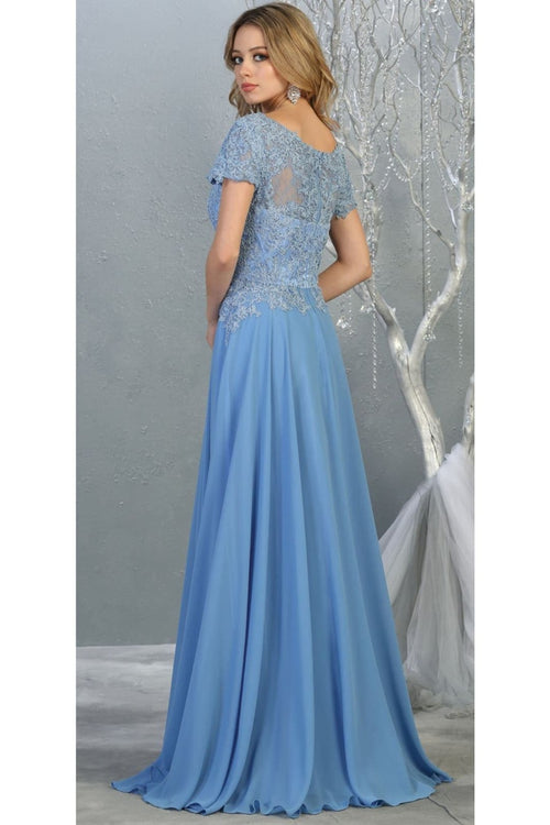 Short Sleeve Mother Of The Bride Dress