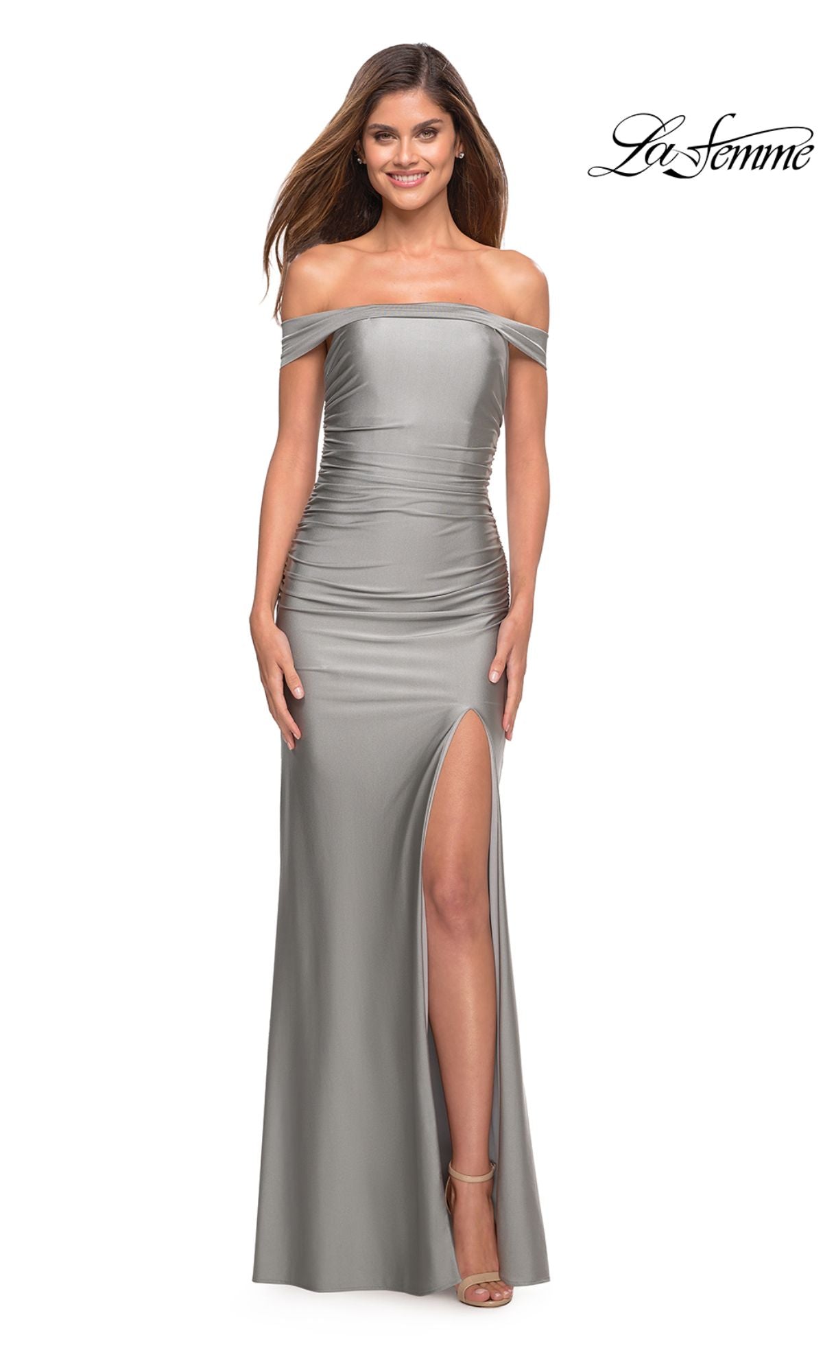 La Femme Silver Dresses