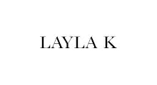 Simple black text displaying ’LAYLA K’ in a serif font.