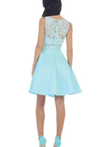 Simple & Classy Short Bridesmaids Dress