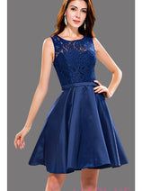 Simple & Classy Short Bridesmaids Dress