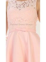 Simple & Classy Short Bridesmaids Dress