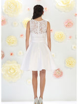 Simple & Classy Short Bridesmaids Dress