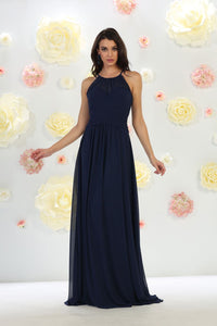 Simple Prom Gown - Navy / 4