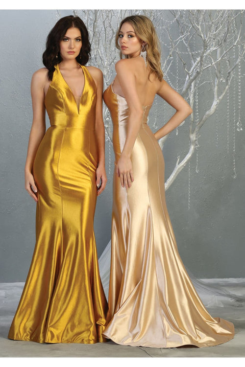 Silmple Prom Long Formal Gown