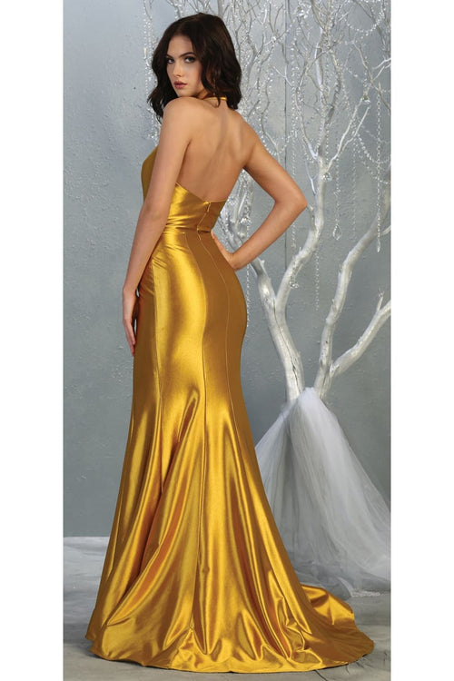 Silmple Prom Long Formal Gown