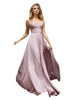 Sleeveless A-Line Bridesmaids Evening Gown 2025 Elegant Formal Dress - MAUVE / 4 - Dress