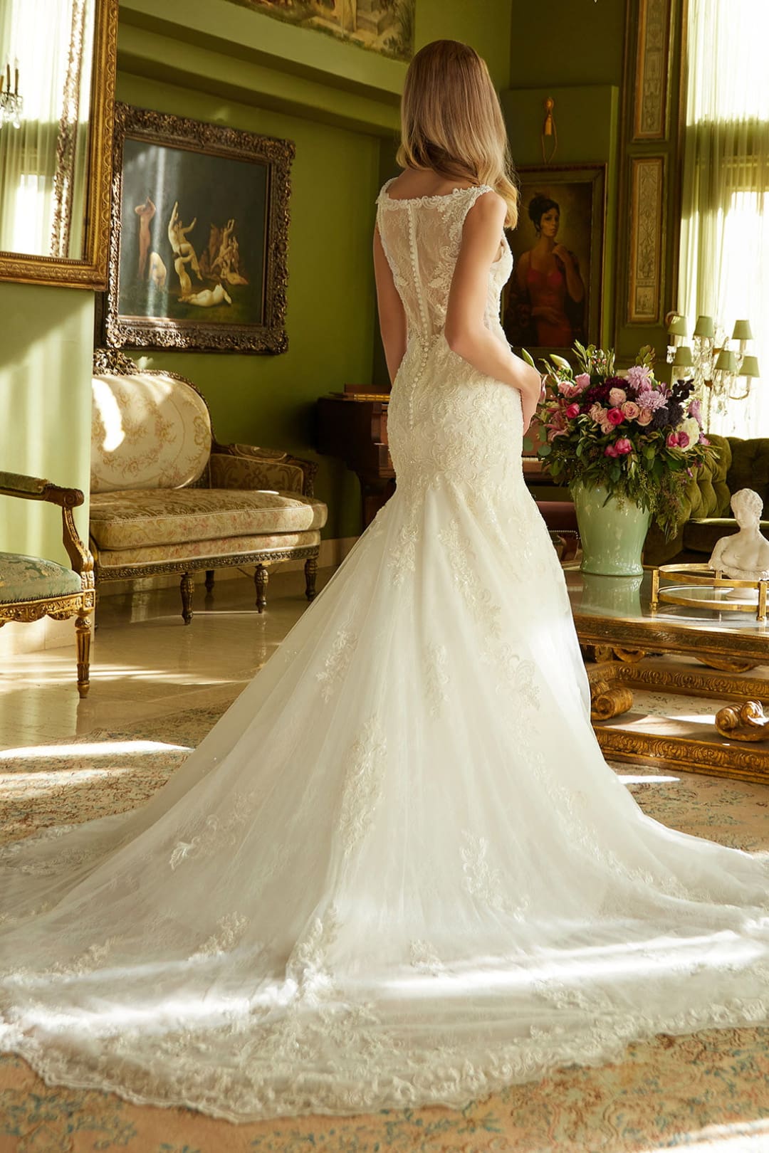 Sleeveless Mermaid Bridal Gown by GLS Gloria GL3536 - Long Formal Dresses