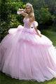 Sleeveless Tiered Ball Gown by GLS Gloria GL3546 - XS / Lilac/Blush - Quinceanera Dresses