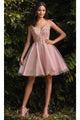 Ladivine CD0188 - Corset Applique Lace Prom Dress - Prom