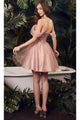 Ladivine CD0211 - Off-Shoulder Corset Gown - Prom