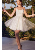 Sorority Formal Dress For Rush By Ladivine CD0212 Short Outfit