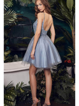 Sorority Formal Dress For Rush By Ladivine CD0212 Short Outfit