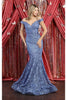 Special Occasion Embroidered Formal Dress - Dress