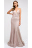 Special Occasion Formal Dress - ROSE GOLD / XS