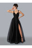 Stella Couture 20058 High Slit Spaghetti Straps Dress - Dress