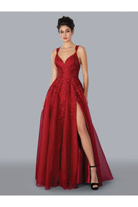 Prom Dresses Long Prom Formal Glitter Dress Red