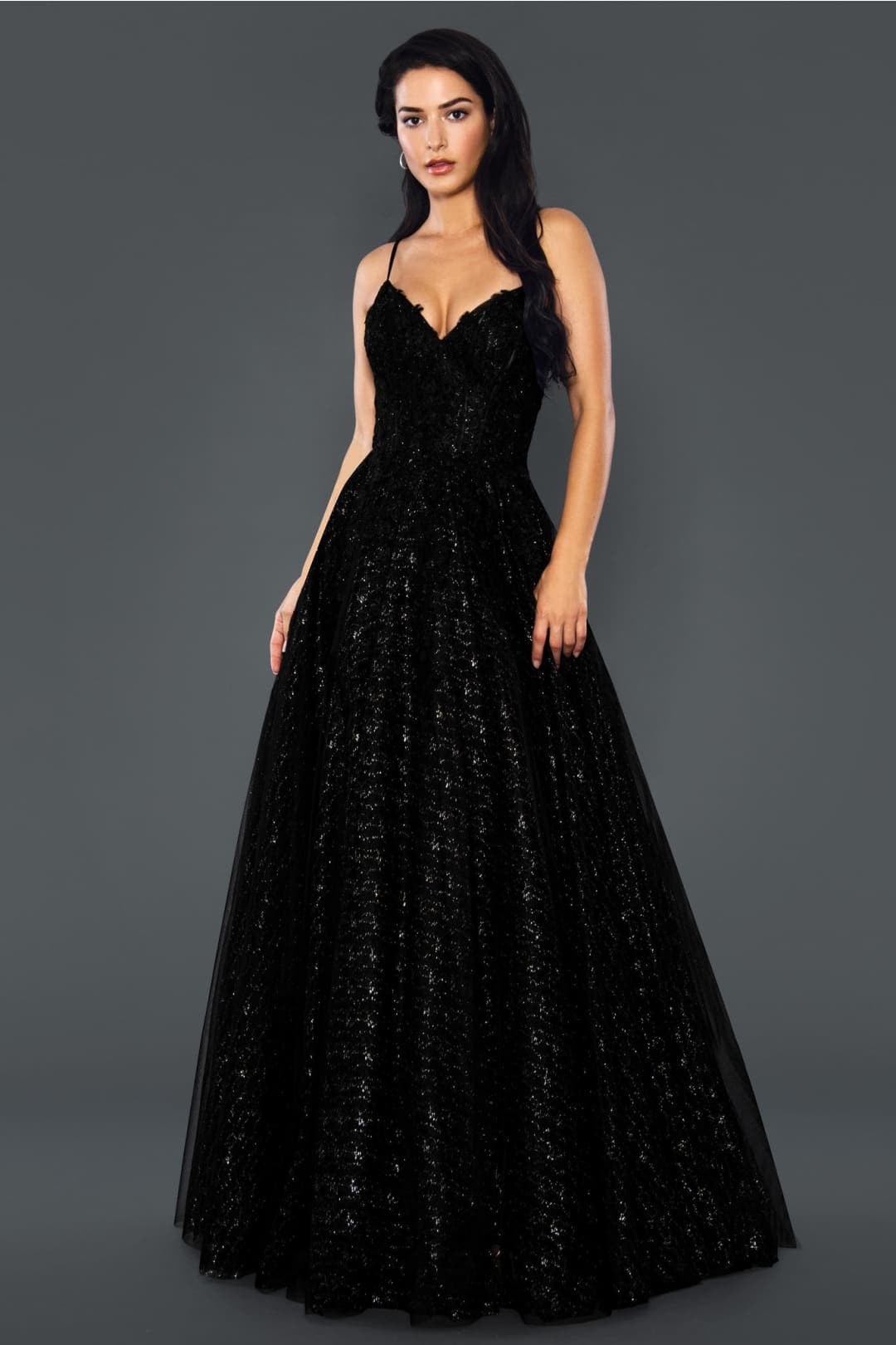 Stella Couture 21036 Strappy A-Line Long Prom Dress | FormalDressShops Stella Couture 21036 Strappy A-Line Long Prom Dress | FormalDressShops