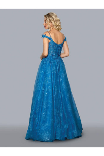 Stella Couture 21038 Off Shoulder Long Prom Dress