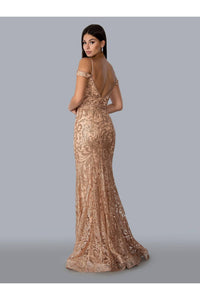 Stella Couture 21044 Long Off Shoulder Evening Dress - Prom Dresses