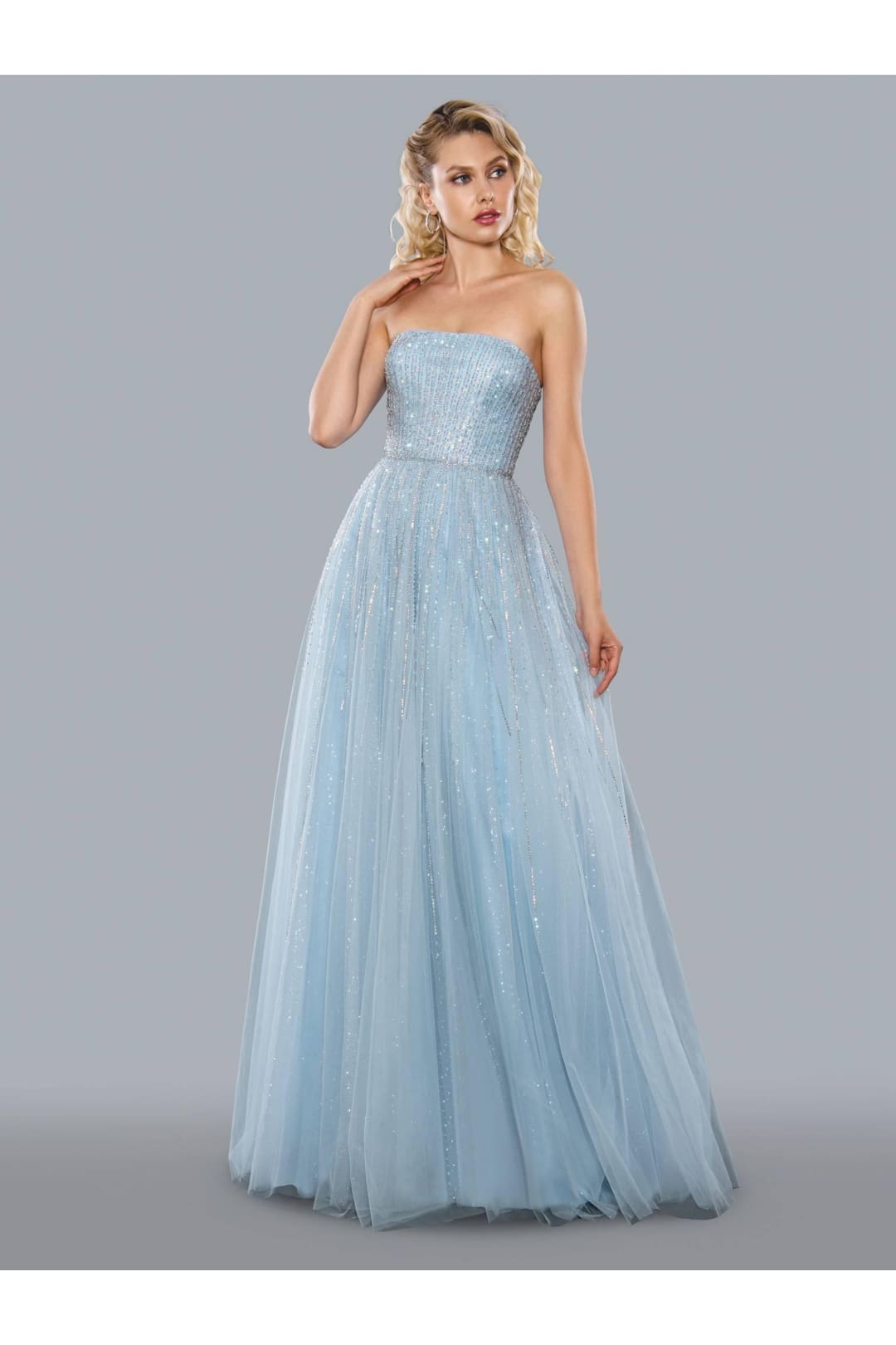 Stella Couture 22026 Strapless Long Evening Dress