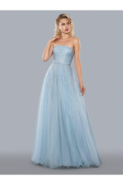Stella Couture 22026 Strapless Long Evening Dress