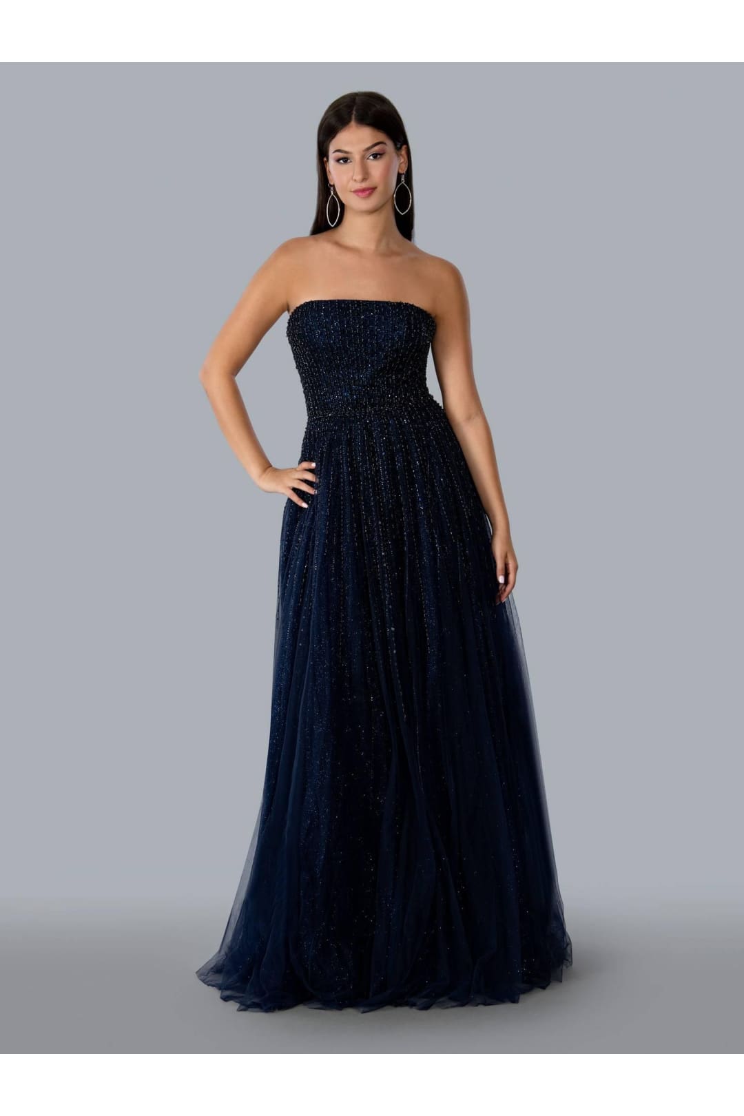 Stella Couture 22026 Strapless Long Evening Dress