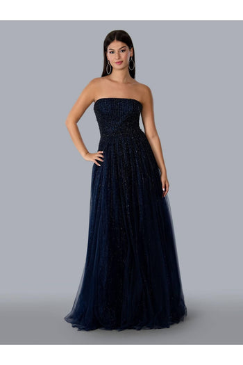 Stella Couture 22026 Strapless Long Evening Dress