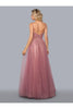 Stella Couture 22028 Long Spaghetti Strap Prom Dress