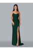 Formal Dresses Long Formal Ruched Prom Dress Hunter Green