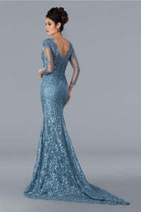 Stella Couture 22355 Formal Long Fitted Evening Dress - Mother of Bride Dresses