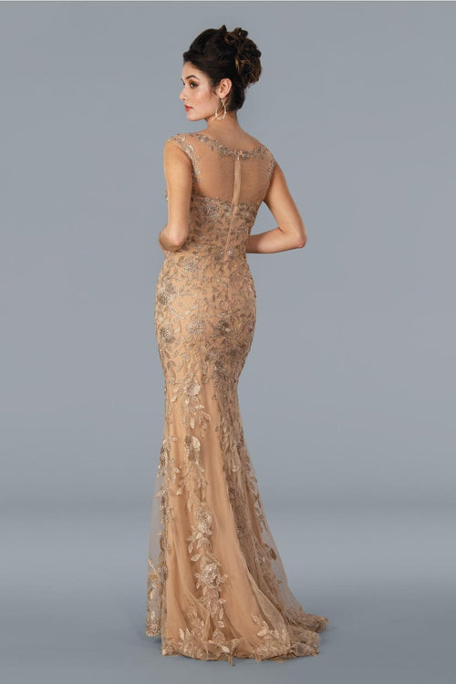 Stella Couture 22359 Formal Long Fitted Evening Gown - Prom Dresses