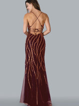 Stella Couture 23137 Long Sparkling Evening Gown