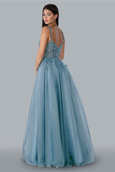 Stella Couture 23147 Long A-line Prom Dress