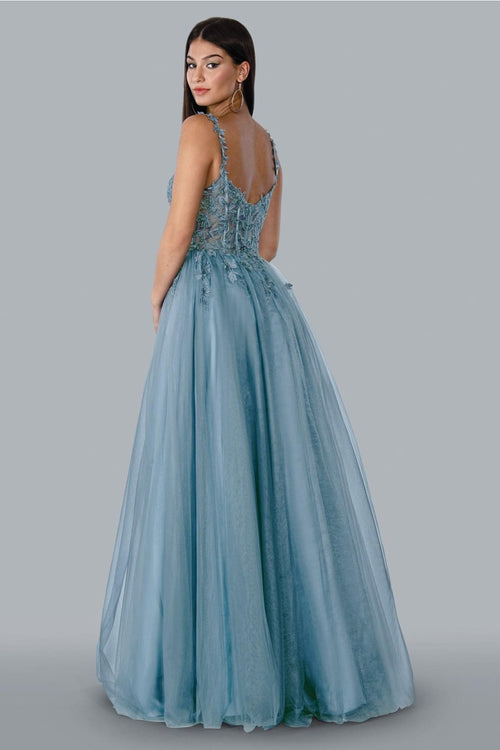 Stella Couture 23147 Long A-line Prom Dress