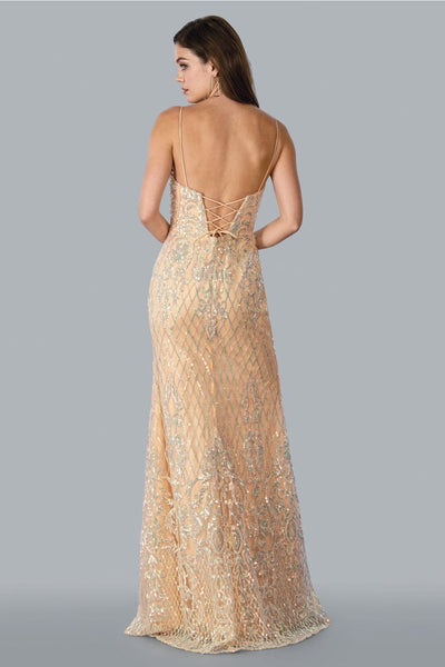 Stella Couture 23156 Sparkling Long Evening Gown